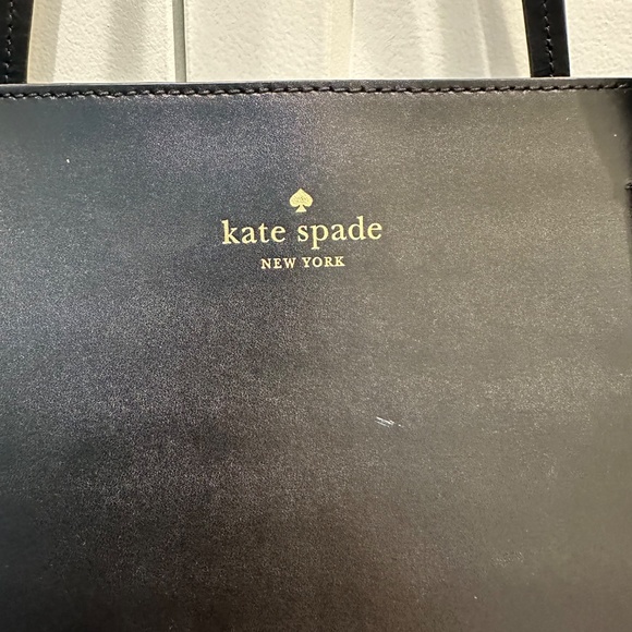 Kate Spade New York Black Leather Tote - Picture 5 of 14